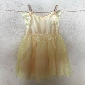 Yellow Soutache Dress
